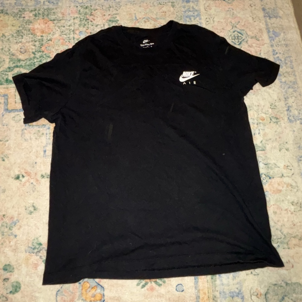 Nike Air Men's Black Short-Sleeve T-Shirt